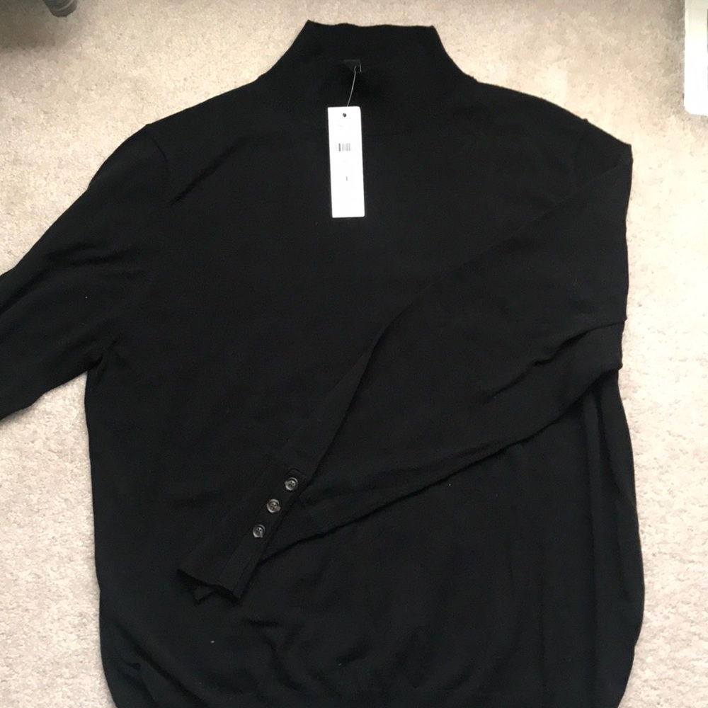 Ann Taylor black sweater never warn